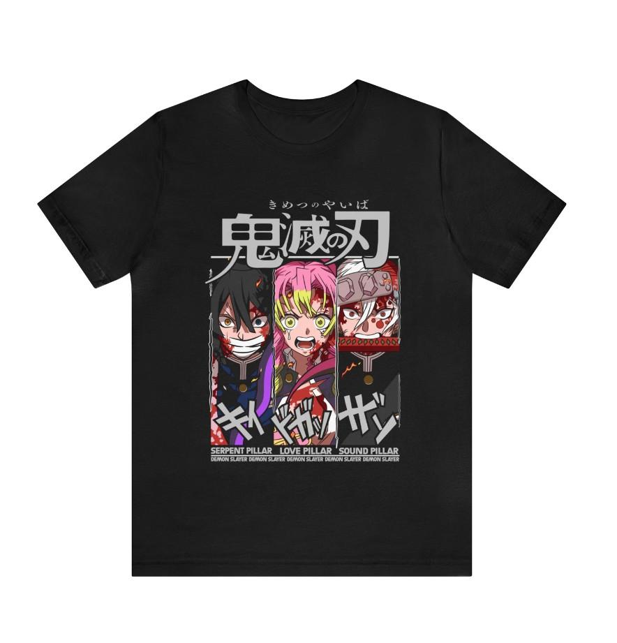 Demon Anime Anime Fans Slayer Anime Shirt Manga Shirt Unisex