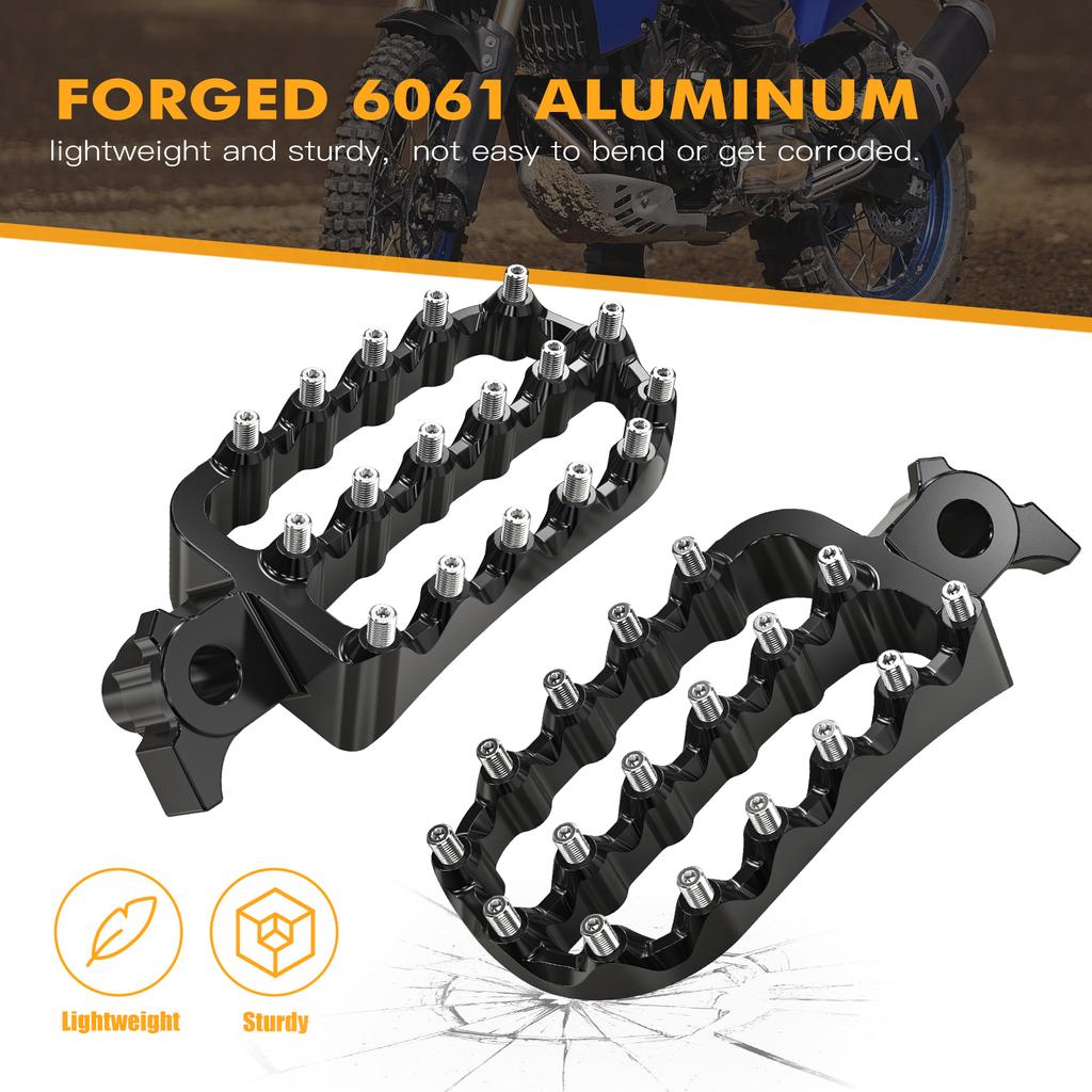 For Yamaha Tenere 700 2019-2024 Footpegs Footrests Foot Pedals Tenere700 XTZ 700 T700 Rally Edition 2020 2021 2022 2023 2024