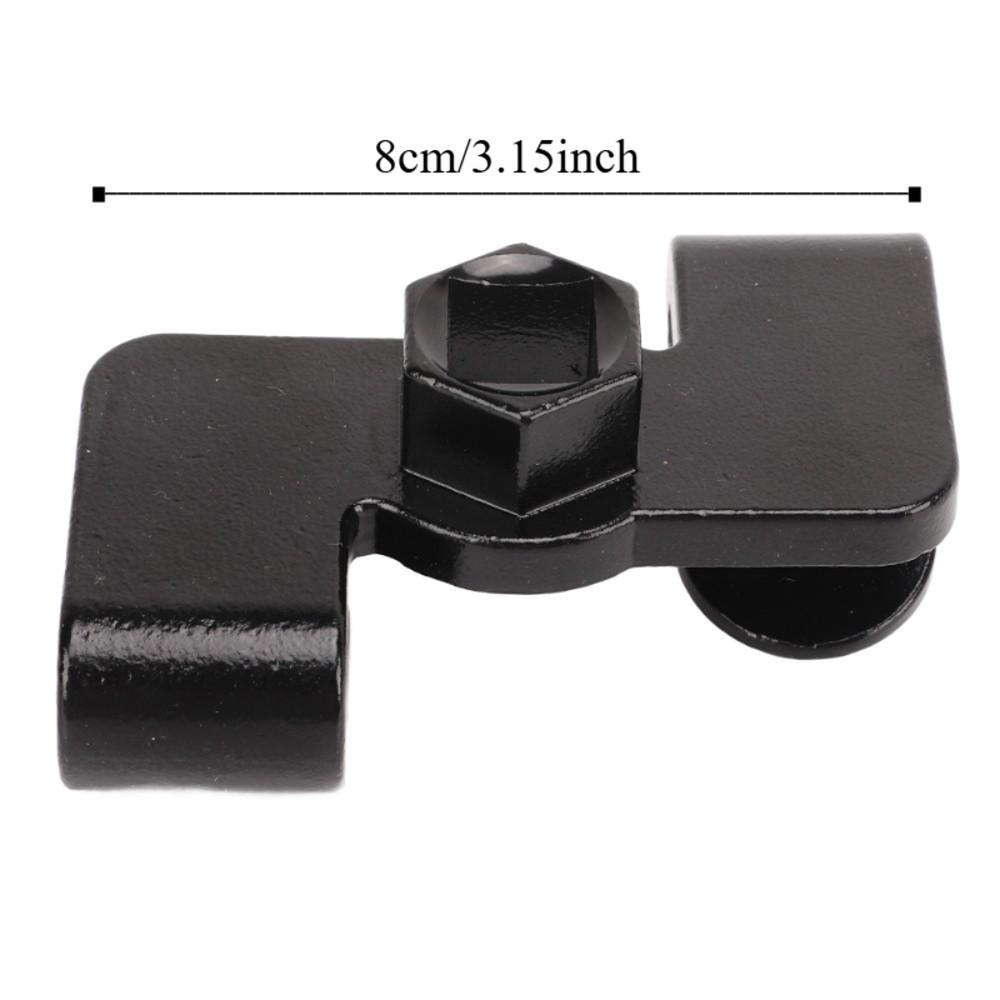 Black Extension Wrench Tool Carbon Steel Torque Adaptor Universal Wrench Extender  Garages