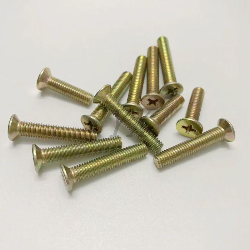 Zinc-Coated Phillips Flat Head Countersunk Screws M5*8-5*140