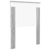 Headboard In Grey Sonoma 75 Cm Particleboard