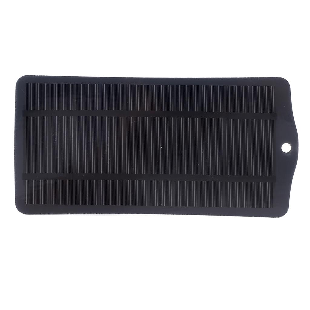 Solar Power Charger 2.5W 5V Monocrystalline Silicon USB Solar Panel Charger for 3.7V to 5V Electroni