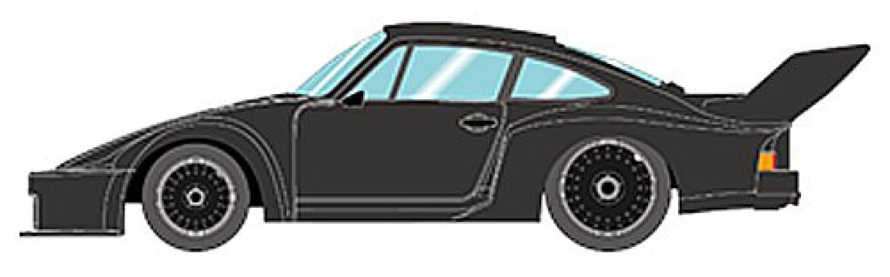

EIDOLON Porsche 935 1976 Matte Black Finished Model Make-up 1/43 Gr.5