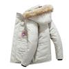 Winter Men's Hooded Cotton-padded Clothes Are Windproof, Cold-proof and Warm, Casual and Loose Large-size Cotton-padded Jackets.