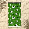 New Football Beach Towel Soccer Themed Microfiber Bath Towel for Adults Seaside Quick Dry Towel
