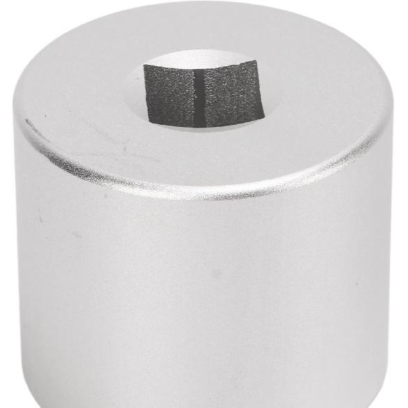 Silver Aluminium Alloy Crankshaft Turning Socket Tool For Sbc 5.7L 305 350 400 V8