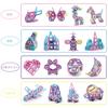 AMYCOOL Magnetic Blocks 162PCS Classic Magnetic Toy Block Lab Educational DIY Educational Toy Cultivate Creativity Magnetic Toy Elementary School