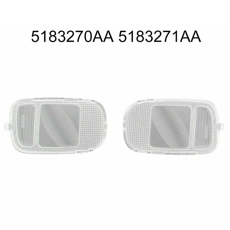Car Interior Reading Light ide Roof Ceiling Lamp 5183270AA 5183271AA For Dodge For Ram Console Dome Reading Light Lamp Lens