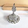 Factory Price Incense Burner Hollow Golden Tower Oil Burner Arab Style Censer Holder for Home Hotel Incense Holder