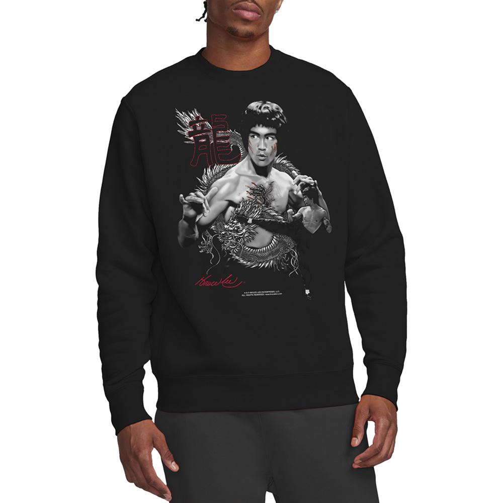 Bruce Lee Unisex Adult The Dragon Sweatshirt