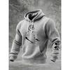 Spring 2026 3D Print Double Hooded Sweatshirt - Trendy Unisex Streetwear Fashion