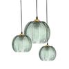 Designer Green Leaf Glass Pendant Light for Modern Spaces