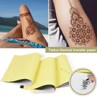 1 Pack Freehand Drawing Reusable Eco-friendly A4 Size Tattooing Skin Stencil DIY Paper Tattoo Paper Sheet