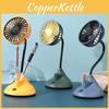 Mini Portable Usb Desk Fan Creative Student Dormitory Pen Holder Electric Fan Blue