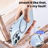 Fashion Magnetic Case for 14  Magsafe Transparent Cover for IPhone 14 13 12 11 Pro Max 14 Plus Plating Clear Soft Silicone Wireless Charging Cover