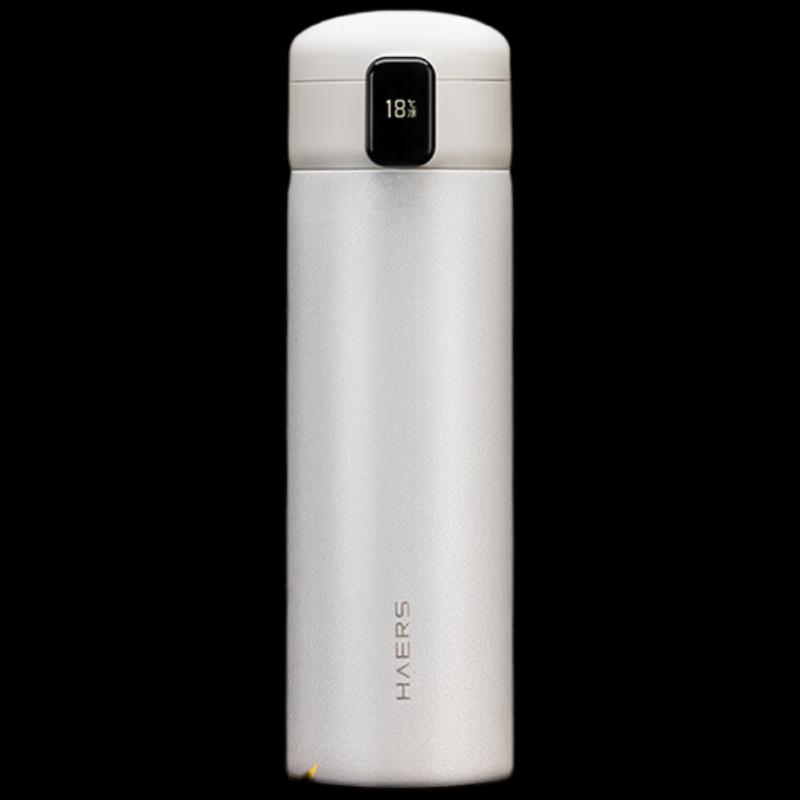 HAERS HarmonyOS Smart Titanium Thermos Bottle 450ml