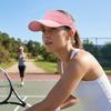 Moosun Lightweight Sun Hat for Outdoor Sports Running Tennis Hiking with Breathable Mesh and Wide Brim UV Protections