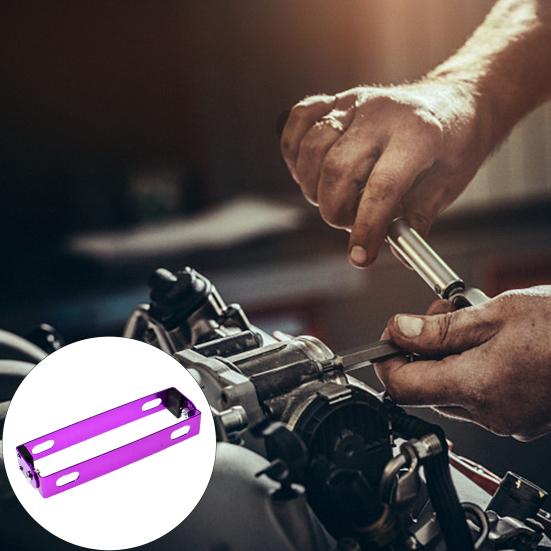 Universal Motorcycle License Plate Frame Adjustable Motorcycle Retrofit License Plate Rack Aluminum Alloy License Plate Bracket Motorcycle Accessories