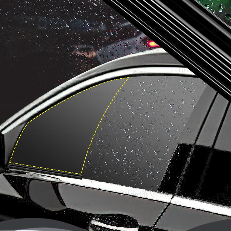 Universal Car Side Window Cleaner - Dual-Use Auto/Home Glass Wiper Tool, Streak-Free Water Mist Removal & Blade Care Accessory