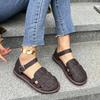 Fashion New Summer Shoes Women Strap Beach Sandals Gladistor Style Flat Heels Shoes Casual Sneakers Female Ladies Sandals