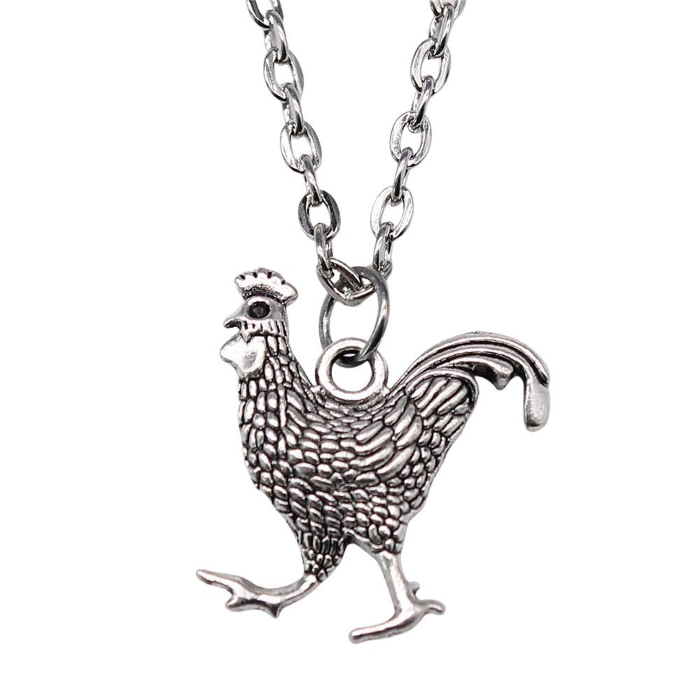 Cat Charm Necklace Cute Animal Pendant For Lovers Minimalist Pet Jewelry Gift 43cm Chain