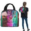 Spanish Lola Indigo Insulated Lunch Bag for Women Children Portable Food Boxes Thermal Lunch Box Tote
