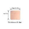 20x20mm Laptop Copper Sheet Plate Heatsink Sheet  For GPU CPU Chip RAM Cooling