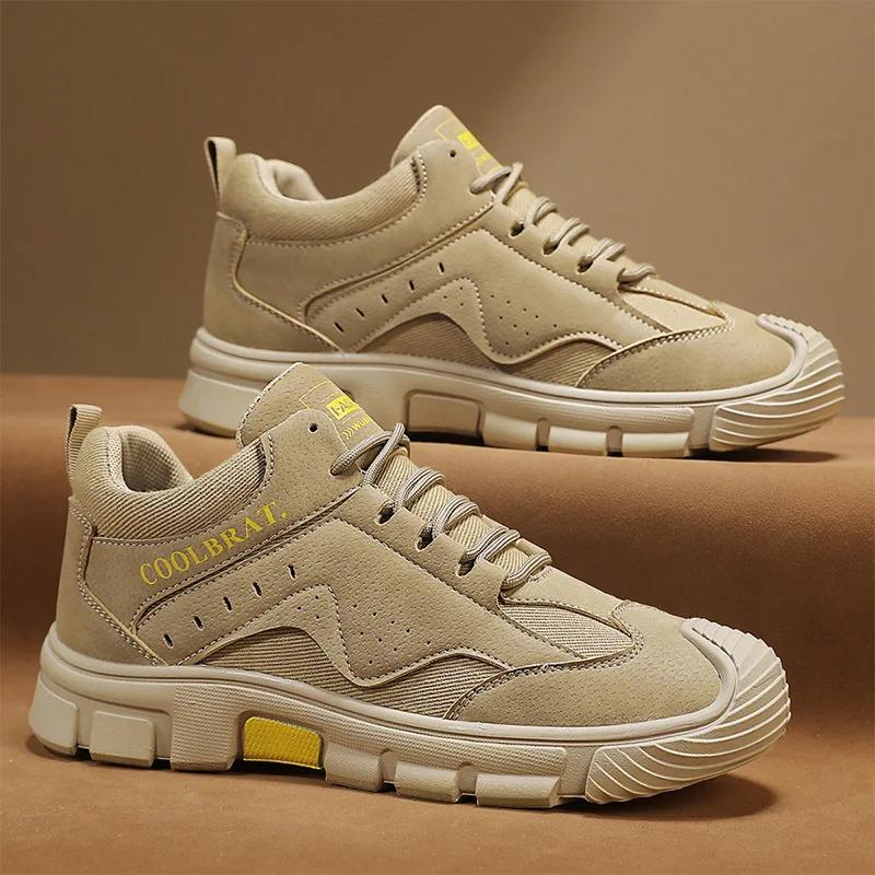 

Fashion Men s Casual Shoes Autumn Non-slip Insulation Electrician Work Shoes Men Trendy Lightweight Wear-resistant Labor Protection Shoe 39 хаки