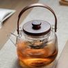 Striped Glass Flower Teapot Household Large Capacity High Borosilicate Glass Teapot Electric Ceramic Stove Heated Teapot