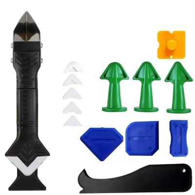 Cross-border Hot-selling Door and Window Sealing Tool Set, Gluing, Caulking, Beautiful Seam, Gluing Gun, Scraper Board, Plastic Pointed Nozzle Gluer