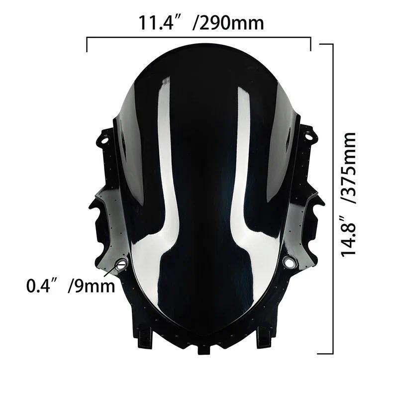 For Yamaha YZF R3 R25 2019 2020 Motrorcycle Windshield Windscreen Deflector Wind Shield Screen Motorcycle