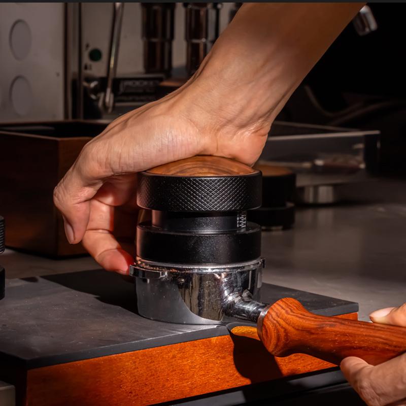 51/53/58.35mm Coffee Tamper Stainless Steel Adjustable Depth Calibrated Gravity Coffee Distributor Professional Barista Tools