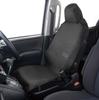 BONFORM FineTex EX Wide Size Seat Front Seat Cover Cover, Waterproof, Water-Repellent, (1 piece), Black, 4092-10BK