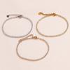 Zircon Bracelet Adjustable Niche Non-fading Jewelry Women's Fashion Elegant Daily Versatile