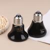 1Pc Reptile Pet Box No Light Far Infrared Ceramic Heating Lamp E27 Small Mini Heat Lamp 25W 50W 75W Mini Pet Heating Lamp