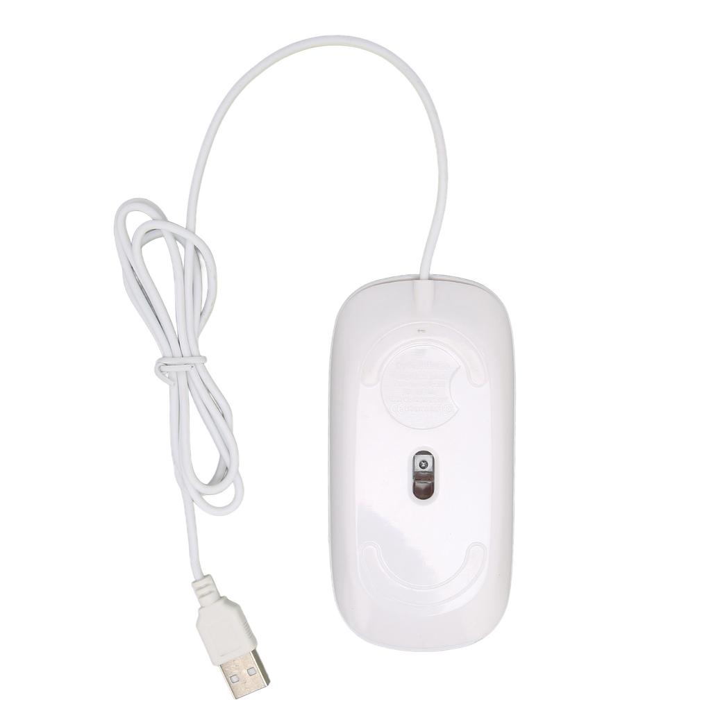 Keyboard Mouse Combo Comfortable Ergonomics Power Saving 78 Keys Round Keycap 4 Mouse Buttons Wired Computer Supplies