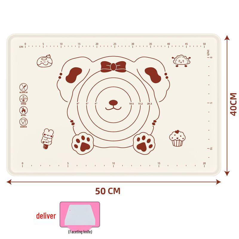 Zhaoran Thickened Food-Grade Silicone Kneading Mat