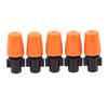 AAAF 4X Garden Sprinklers Automatic Watering Grass Lawn 360 Degree Circle Rotating Water Sprinkler 5 Nozzles Garden Pipe Hose