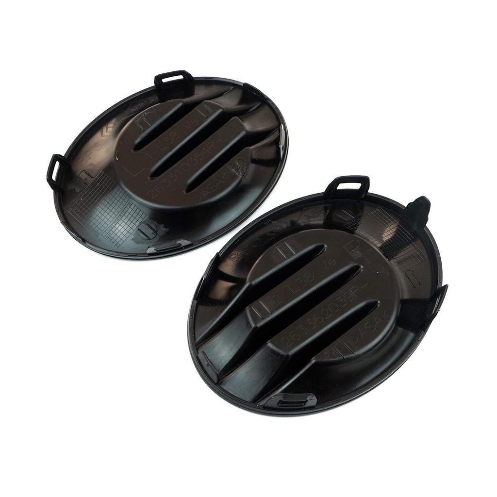 ESP1001 Przedni zderzak Przeciwmgielne Osłona lampy Przeciwmgielnej Osłona kratki Zaślepka Lewa Prawa Zestaw 263362039R, 263310354R do Renault Megane 3 Fluence