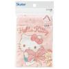 Skater Children's Lunch Box Drawstring Bag with Gusset Kids Made in Japan Sanrio Hello Kitty Big Ribbon Girls KB7