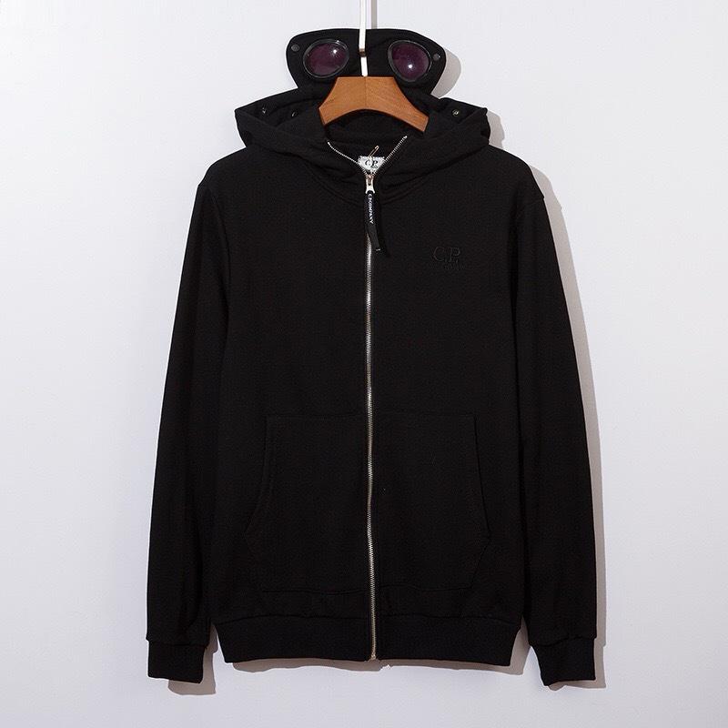 Cross Classic CP Casual Glasögon Dragkedja Huvtröja med Broderad Logotyp