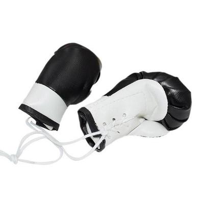 Mini Boxing Gloves For Car Mirror 2Pcs Hang Boxing Gloves For Car Mirror Mini Boxing Gloves Miniature Punching Gloves Boxing
