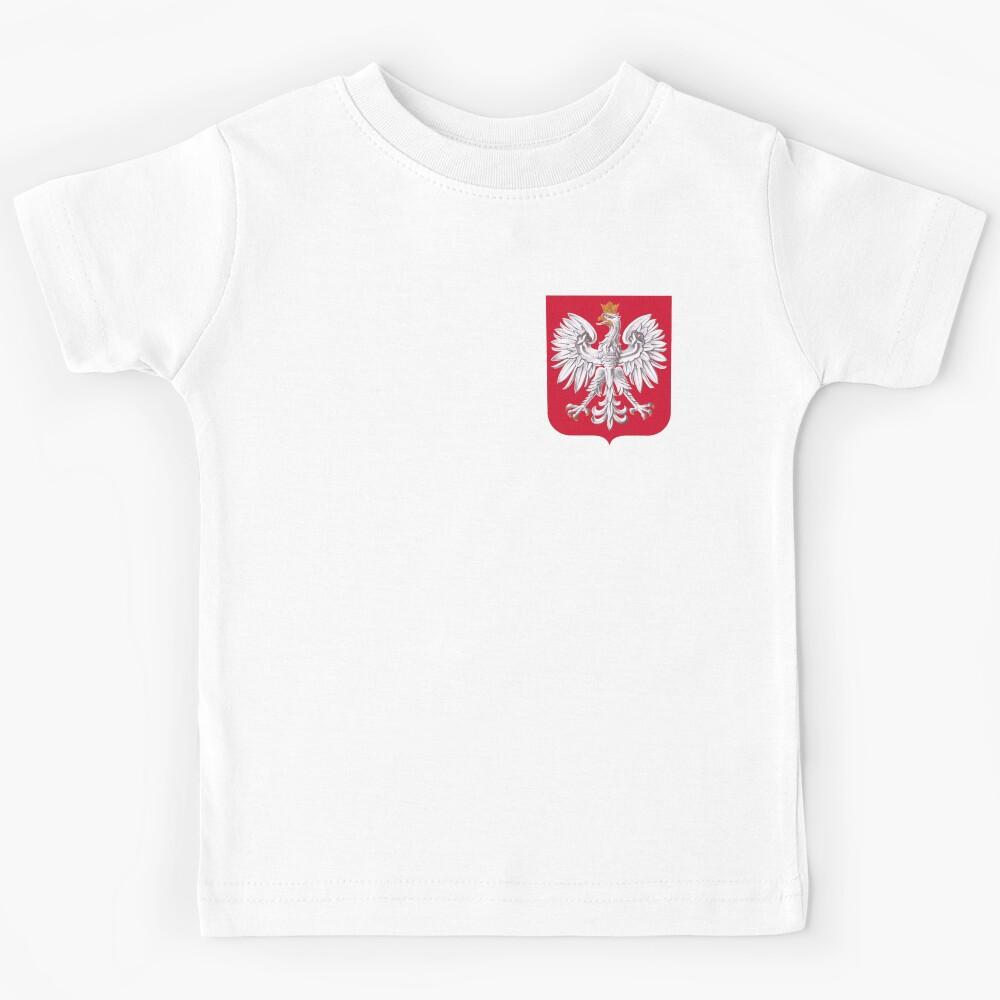 Poland - Coat of Arms Symbol Kids T-Shirt 150