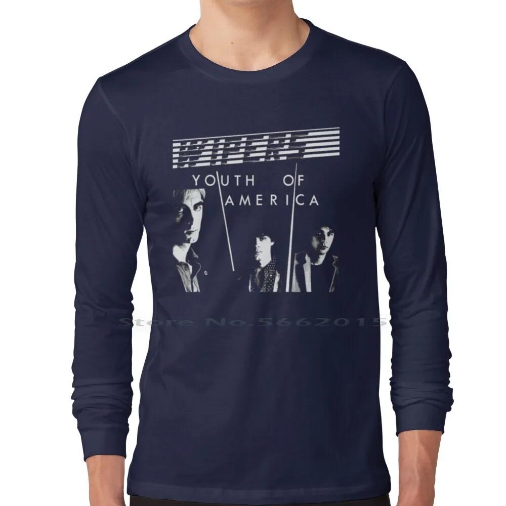 Youth Of AmericaWiper T Shirt 100 Cotton Wipers Band Peace Portland Greg Sage Sam Henry Dave Koupal Punk Romeo Boy Blind The