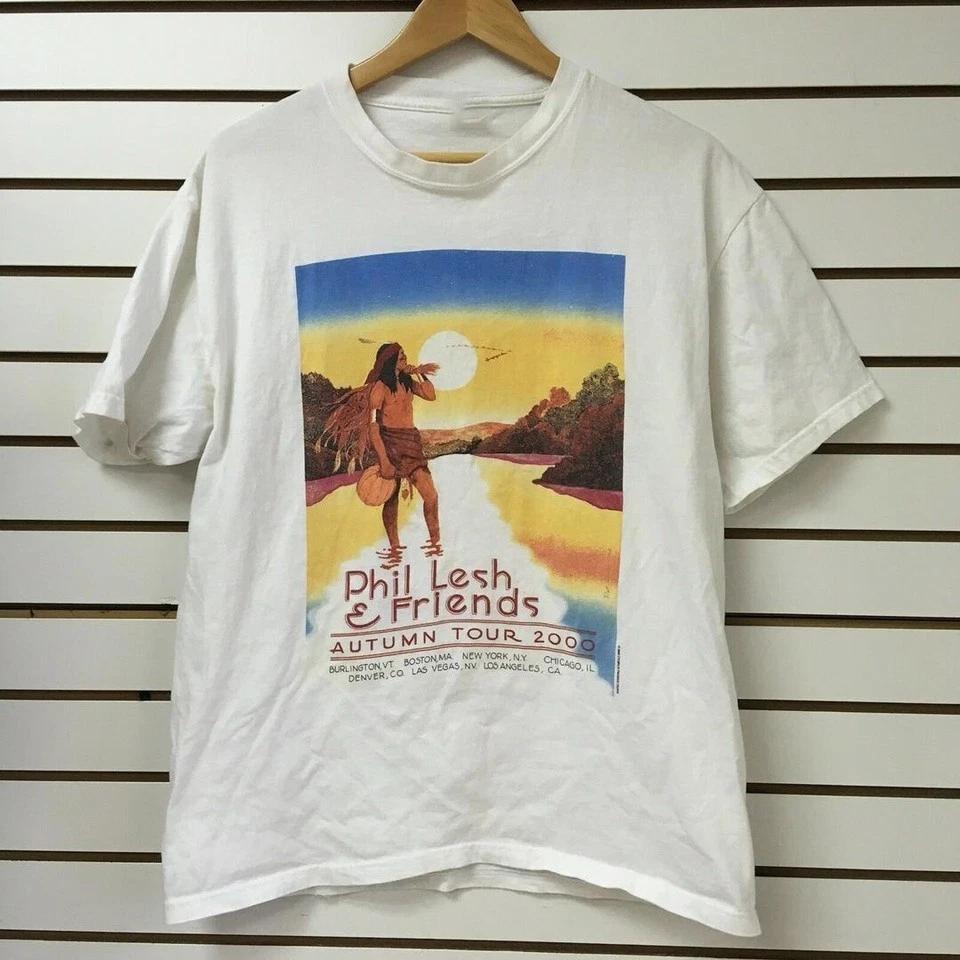 PHIL LESH AND FRIENDS AUTUMN TOUR Shirt Unisex White S-2345XL E1462 4XL