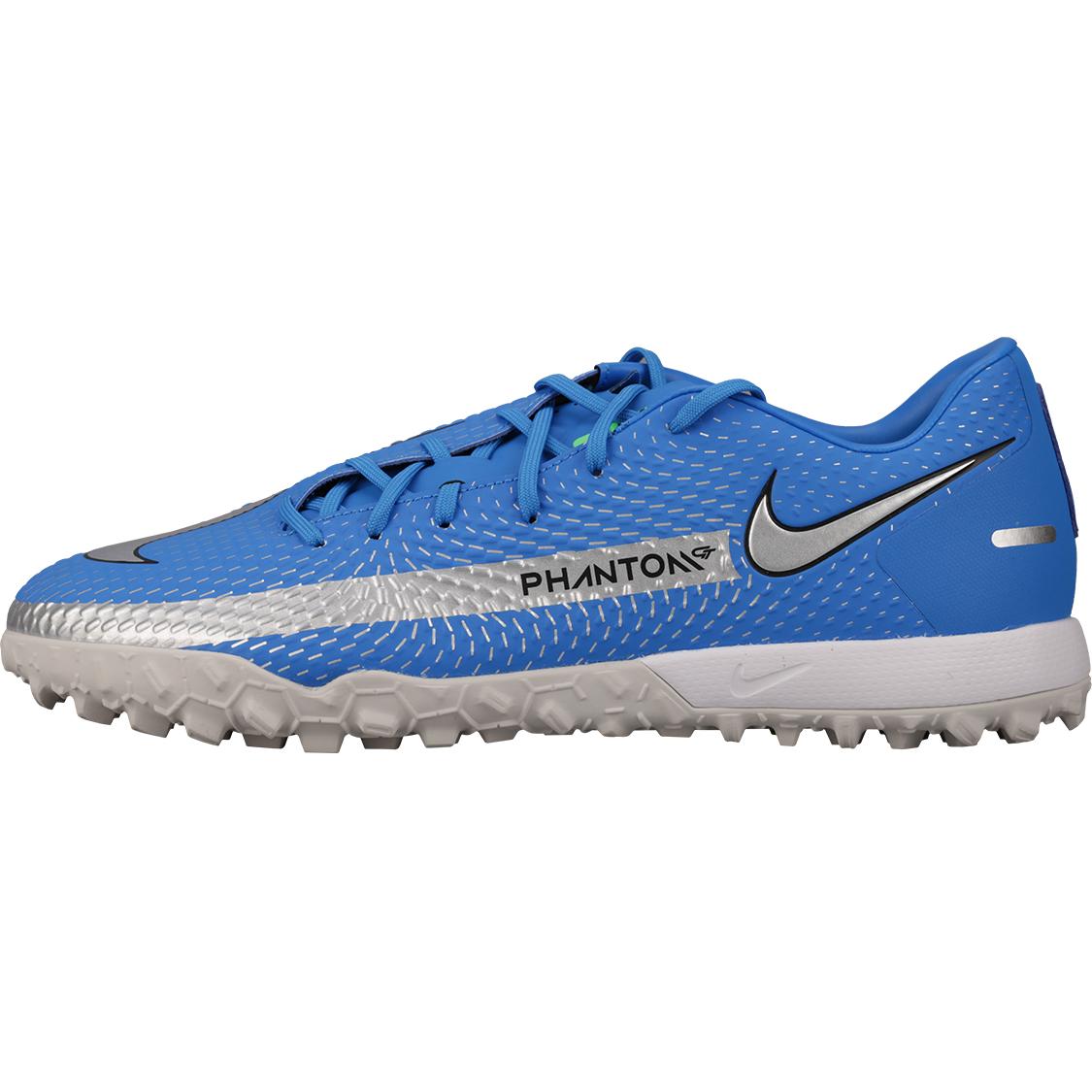 

new Nike Phantom Gt Academy Tf Photo Blue Metallic Silver 40.5
