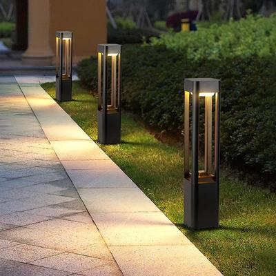 Waterproof Modern Outdoor Lawn and Garden Courtyard Lights for Home and Villa Landscapes