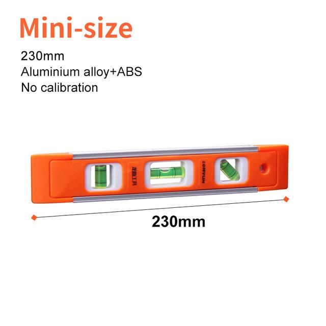 Buy LOMVUM High Precision Spirit Level Magnetic High Bearing Ruler Mini ...