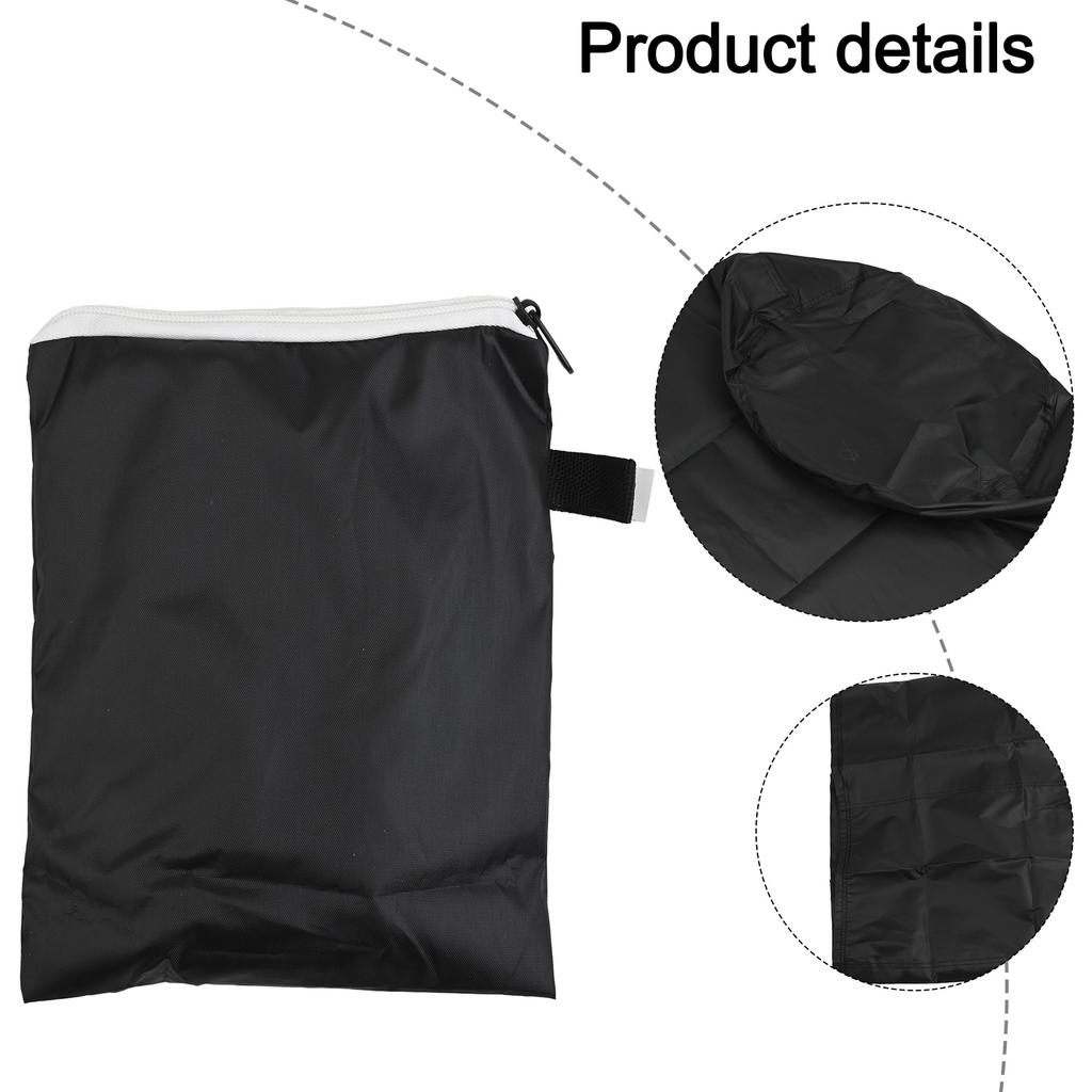 12 X 17.5 Turbine Vent Cover Heavy Duty Turbine Cover Elastic Band Waterproof Vent Cover Windproof Vent Protector