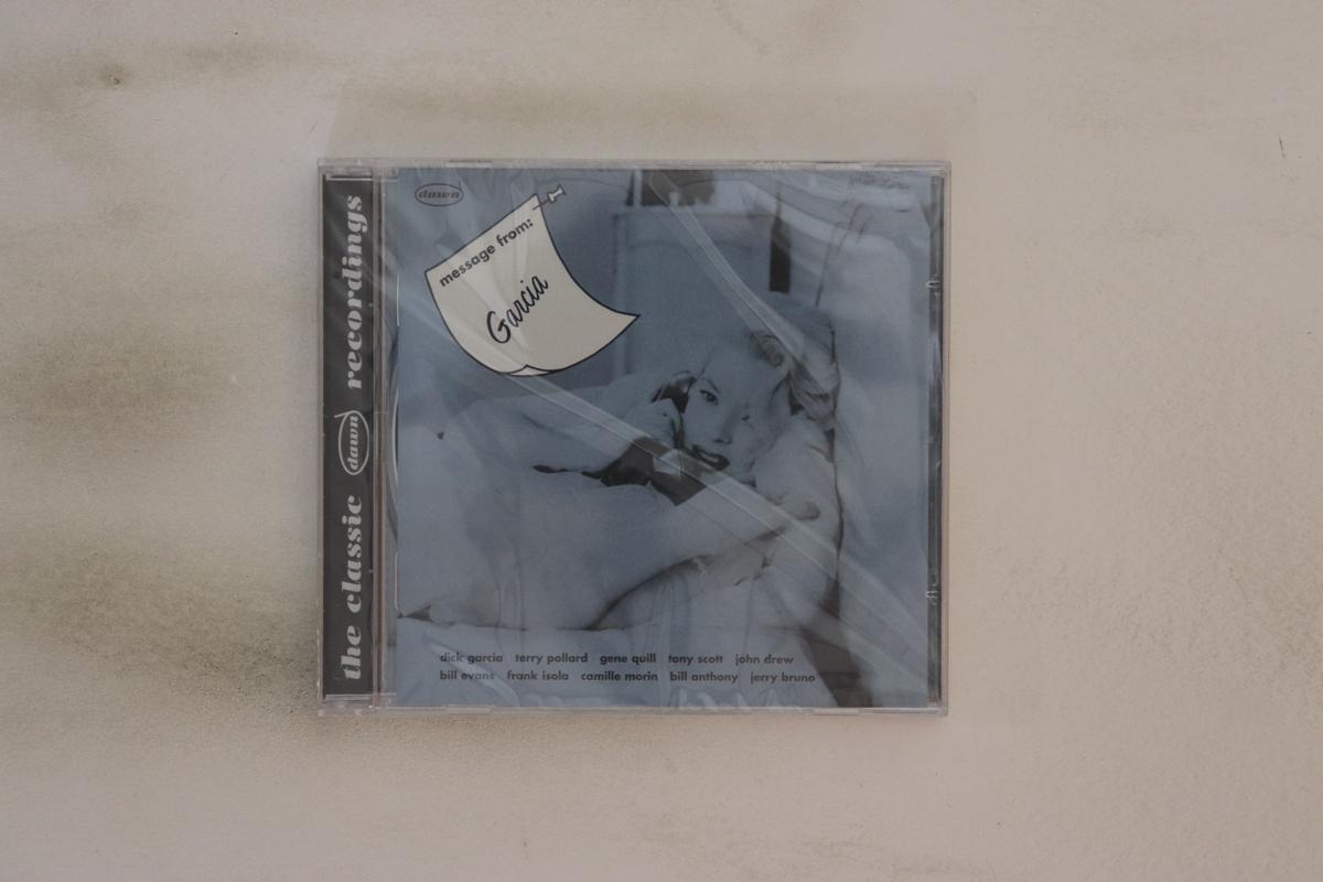 

CD DICK GARCIA - A Message from Garcia DCD108 BLUE MOON 1998 Spain Jazz Used